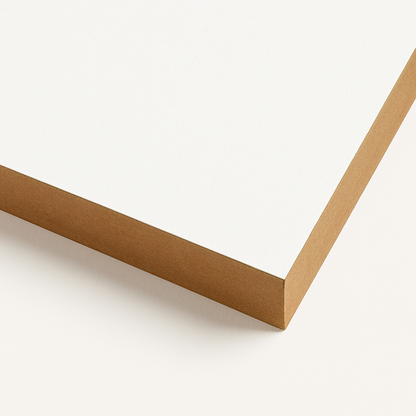 25mm | White Satin MR MDF | 2400mm x 1200mm