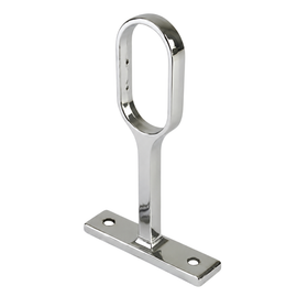 Oval Pillar Centre | 16mm | Chrome
