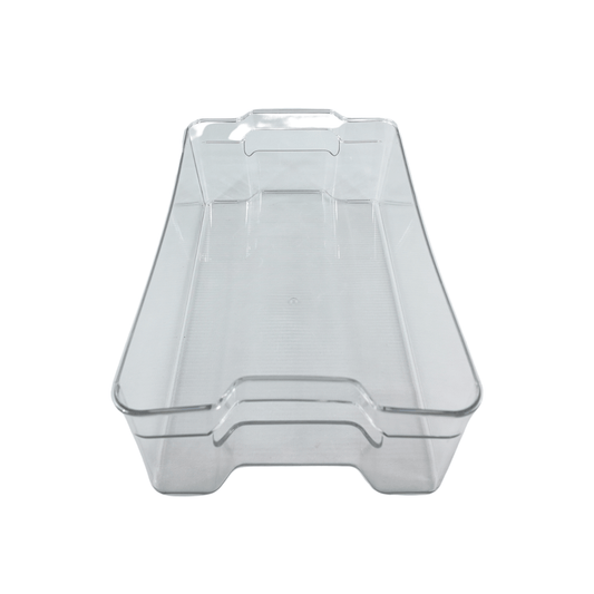 Large Pantry Clear Storage Box with Handles – 36cm-0