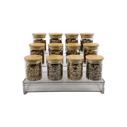 Clear Herb & Spice Organiser with Drawer-3