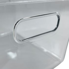 XL Under-Sink Tub – Clear Stackable Storage Box