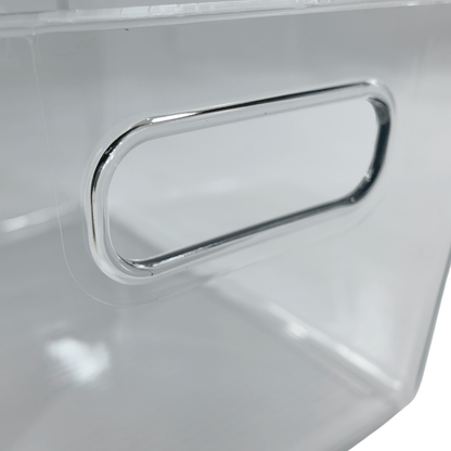 XL Under-Sink Tub – Clear Stackable Storage Box-3