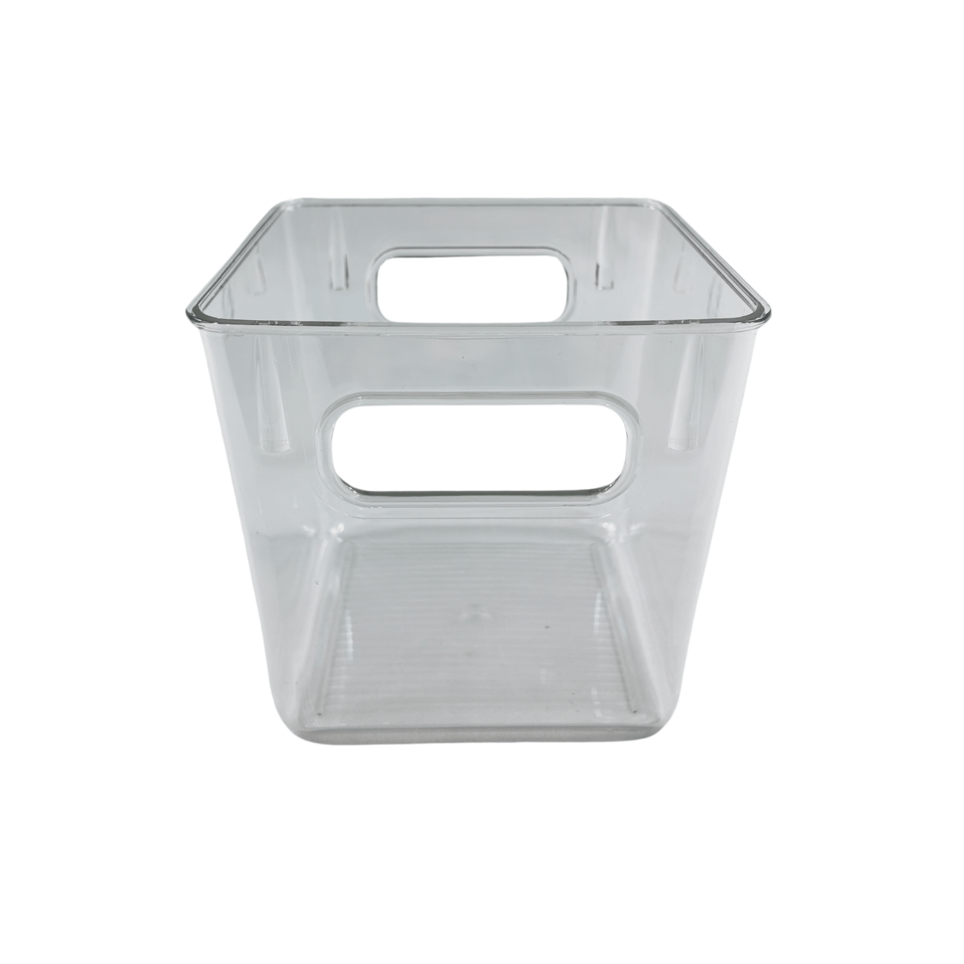 Medium Clear Bathroom Tub – Stackable Storage Organiser