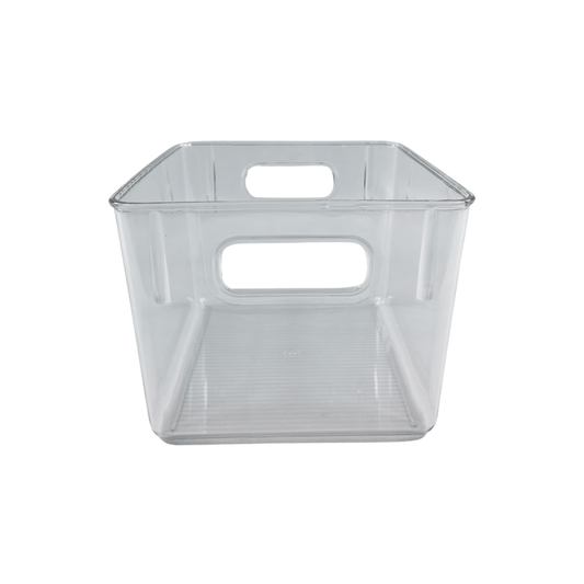 Laundry Clear Tub – Large Stackable Plastic Storage Box-0