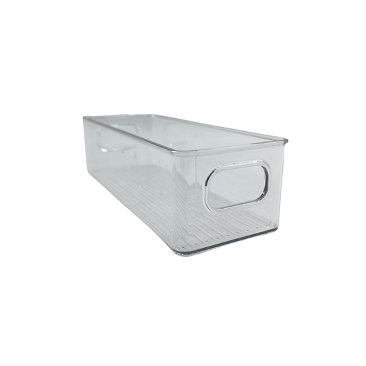 Mini Clear Bathroom Tub – Compact, Stackable & Stylish-0