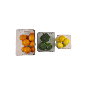 Medium Fridge Clear Storage Tub