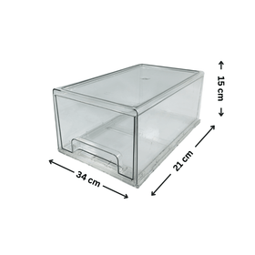 Clear Modular Drawer Organiser – Large