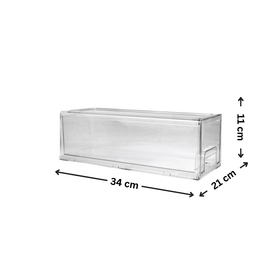 Clear Modular Drawer Organizer - Medium