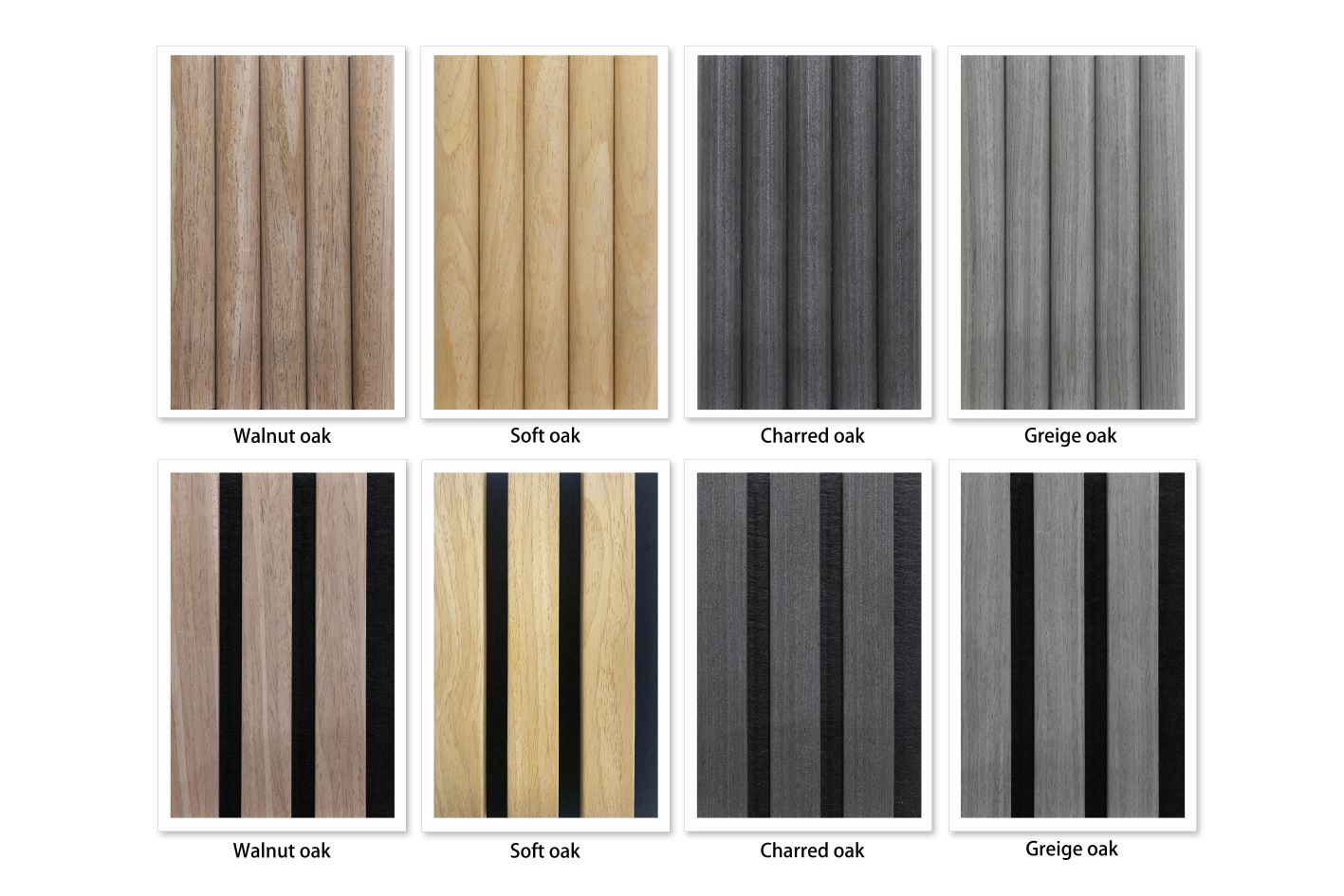 Acoustic Square Panel | Charred Oak