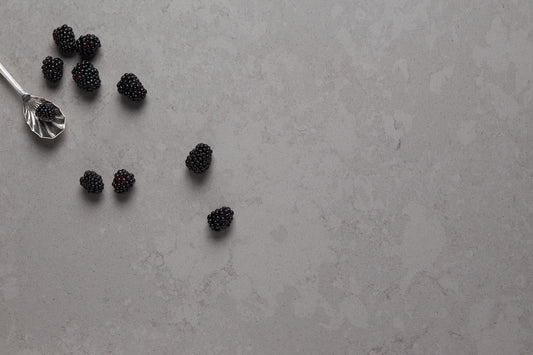 Concrete Matte engineered quartz stone slab with a contemporary matte concrete-look finish for kitchen benchtops, bathroom vanities, countertops and modern residential or commercial interiors.