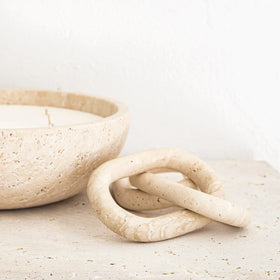 Luminous Travertine Chain