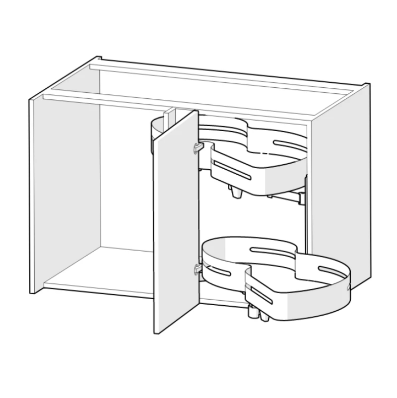 Swivel Corner Unit – Left & Right-Hand-1
