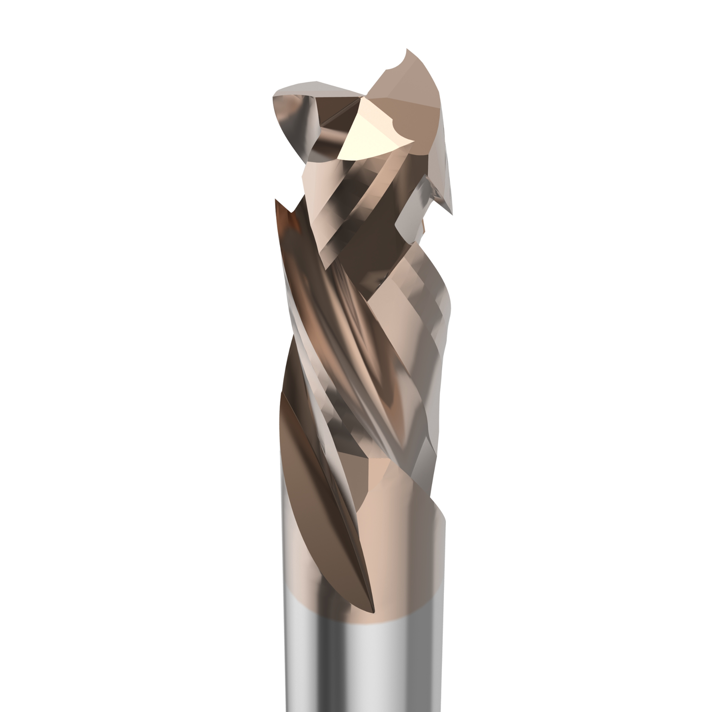 3-flute compression cutter CC3-8-3 for precise, tear-free cutting of laminated boards, MDF, plywood, and composite materials – durable, low-vibration, ideal for cabinetry, panels, and professional woodworking