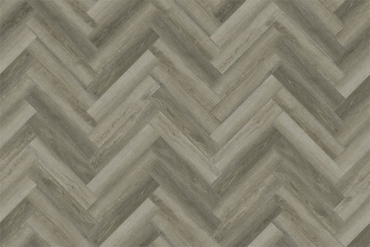 Edenwood Herringbone Hybrid Flooring 8mm featuring natural timber appearance and waterproof durable construction