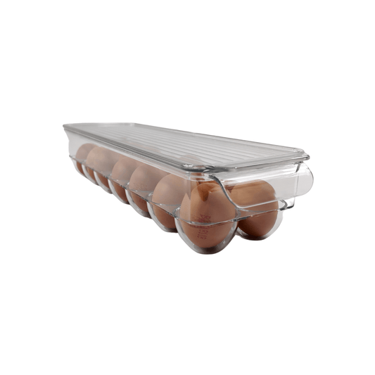 Egg Organiser with Lid – Convenient Storage for Your Fridge-0