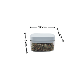Elegant White Airtight Container – 400ML