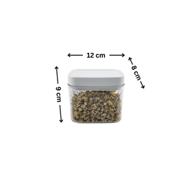 Elegant White Airtight Container – 600ML