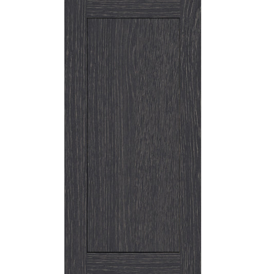 Estella Oak Surano shaker MDF door panel ideal for sliding barn doors, built-in wardrobes, and contemporary home renovations.