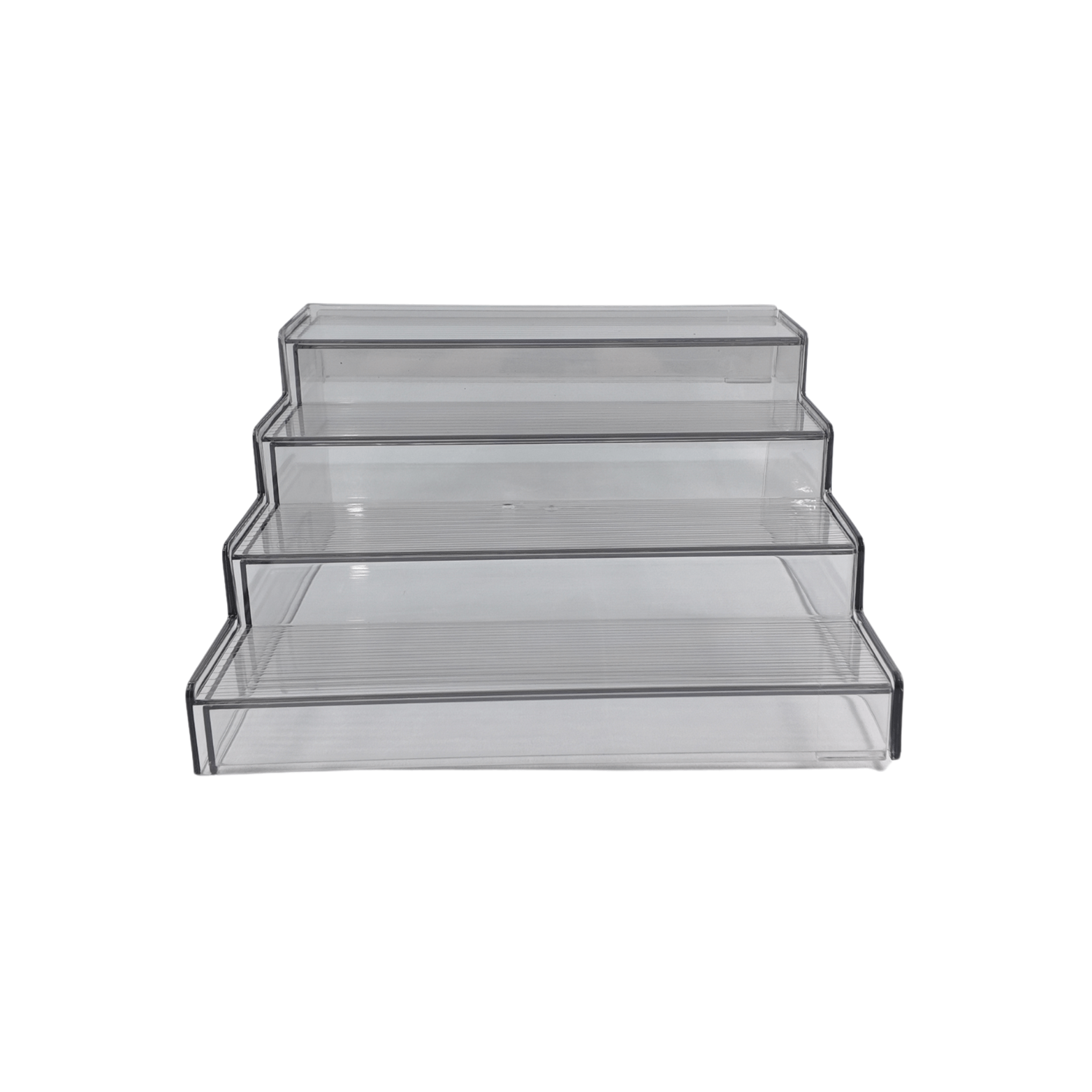 Expandable 4-Tier Clear Spice Rack Organiser-1