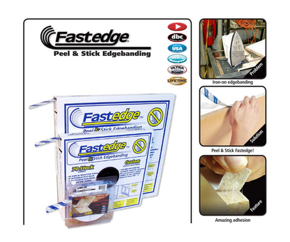 Fastedge Peel & Stick Edging PVC 76m