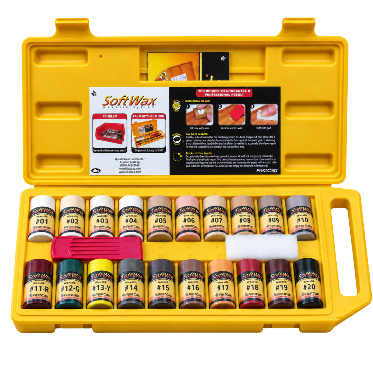 Fastcap Waxkit 20 Piece Kit - SoftWax Filler