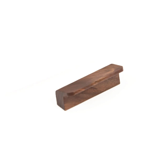 Flapp Timber by Momo natural wood cabinet handle, ideal for kitchen cabinets, wardrobes, and bathroom furniture with a modern timber finish