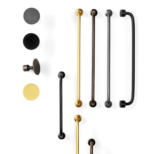Floid by Momo slim cabinet handle with modern design, ideal for kitchen cabinets, wardrobes, and bathroom furniture upgrades