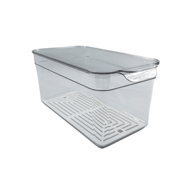 Clear Fridge Organiser with Lid