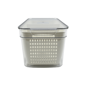 Double Fridge Organiser with Removable Baskets