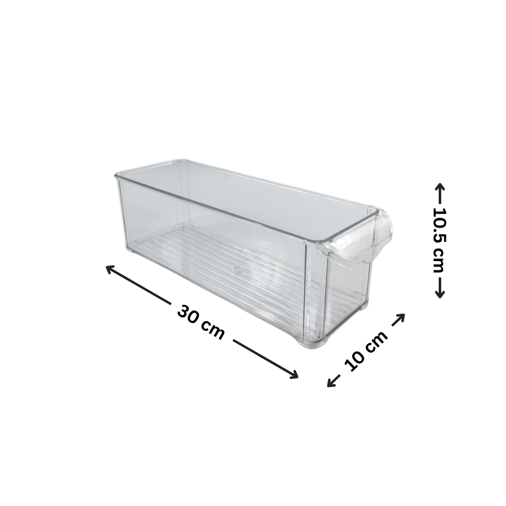 Fridge Clear Stackable Tub – Small Size-2