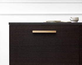 Furnipart Elan Handle. Finish: Brushed Brass. Length: 200mm by W&B