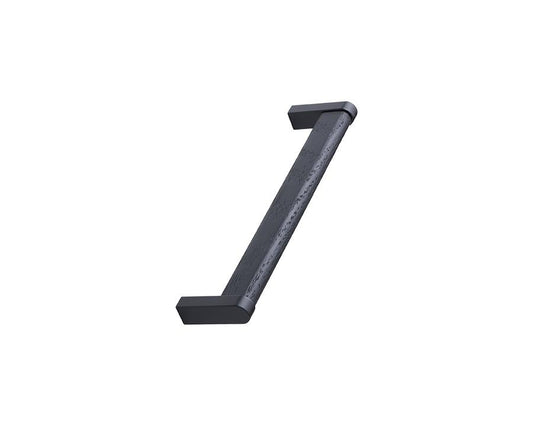 Furnipart 168mm Crossing Handle in Black Ash and Matt Black – durable wood and zamac cabinet and drawer pull for modern furniture.