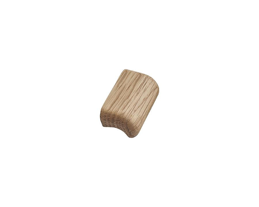 Furnipart Glove Handle. Finish: Oak Clear Lacquered. Length: 55mm by W&B