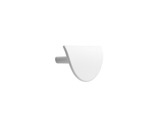 Furnipart Horizon 80mm handle in matt white – sleek cabinet and drawer pull for kitchens, wardrobes, and furniture