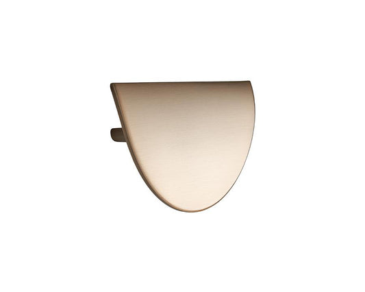 Furnipart Horizon Brushed Brass 140mm handle made from durable zamac, perfect for cabinets, drawers, and furniture with a sleek, modern finish.