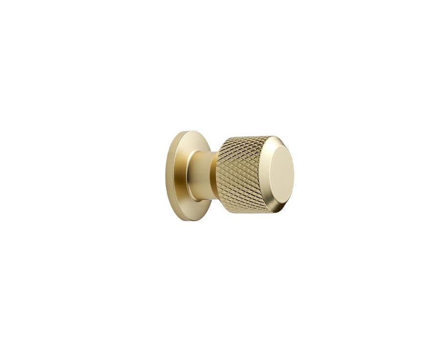Furnipart Manor Round Knob. Finish: Gold. Diameter: 30mm by W&B