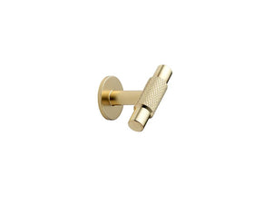 Furnipart Manor T Knob. Finish: Gold. Diameter: 30mm by W&B