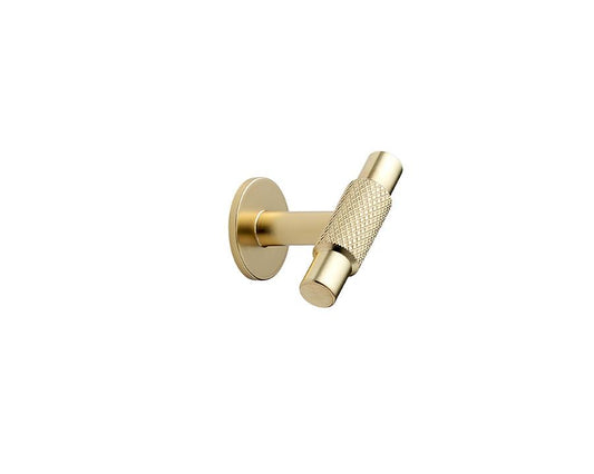 Furnipart gold Manor T cabinet knob 30mm – elegant, durable drawer and cupboard handle for kitchens, wardrobes, and furniture with easy installation