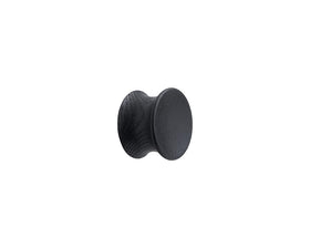Furnipart Pulley Knob. Finish: Black Ash. Diameter: 45mm by W&B