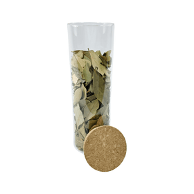 Glass Storage Jars with Cork Lid – 550ml (Set of 6)