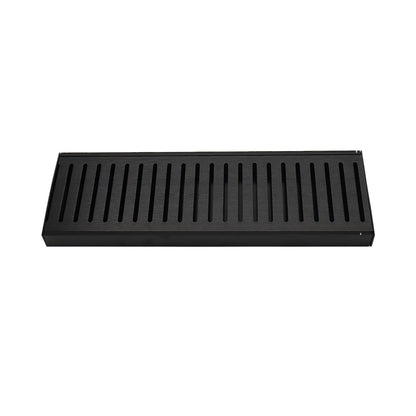 Aluminium Grate Drainer | Brushed Black