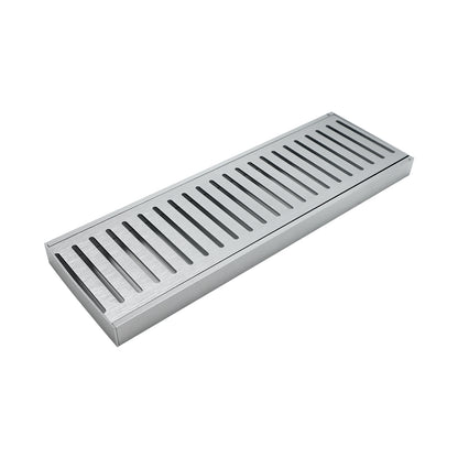 Aluminium Grate Drainer | Brushed Silver