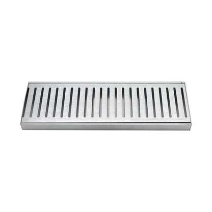 Aluminium Grate Drainer | Brushed Silver