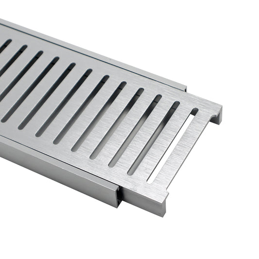 Aluminium Grate Drainer | Brushed Silver