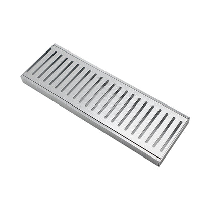 Aluminium Grate Drainer | Brushed Silver