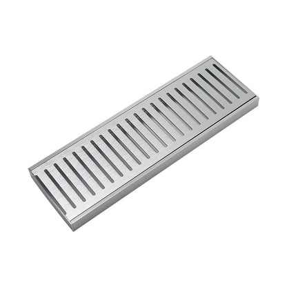 Aluminium Grate Drainer | Brushed Silver