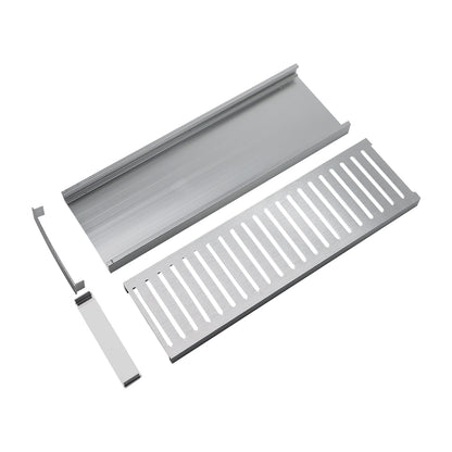 Aluminium Grate Drainer | Brushed Silver