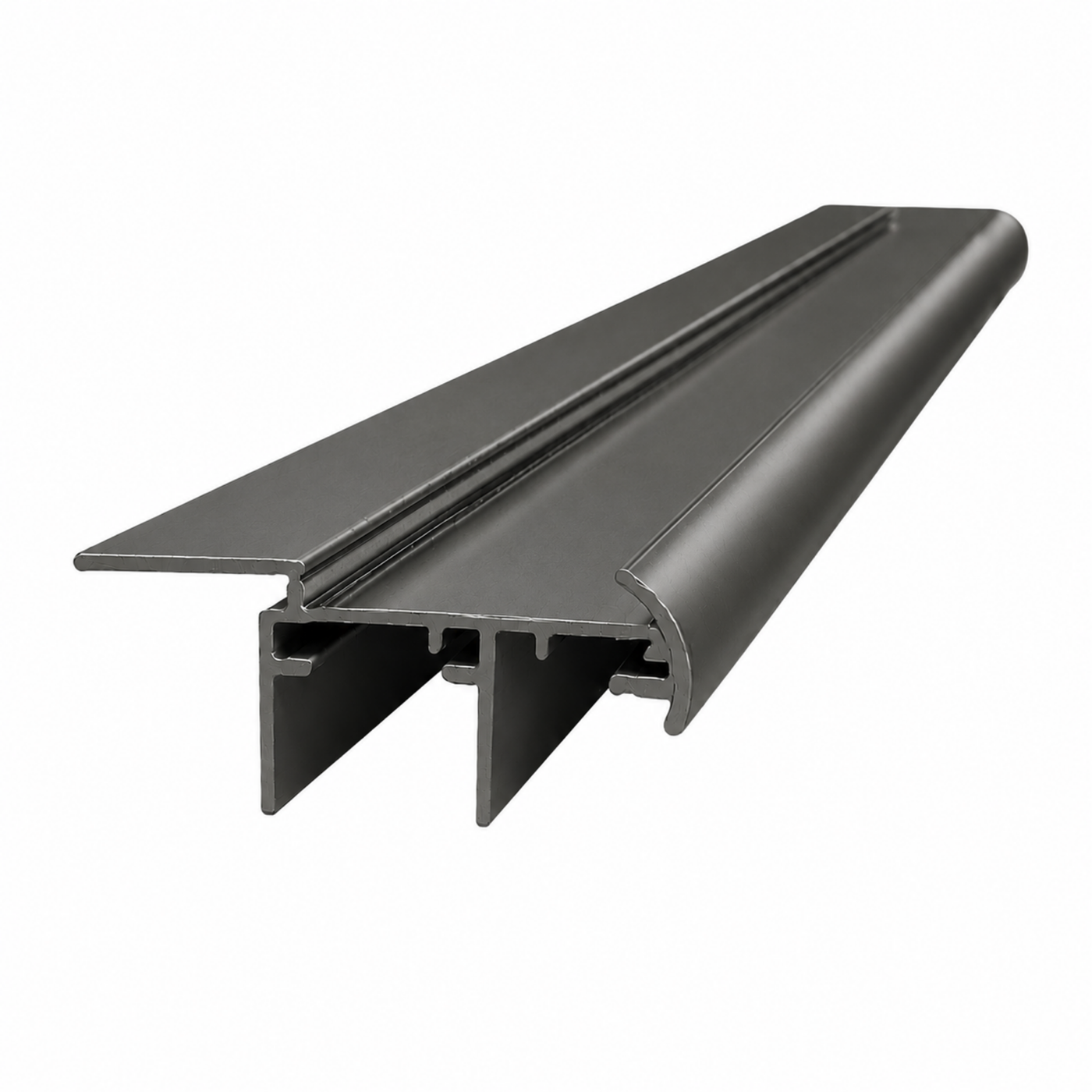 Wardrobe Grip Style 5m | Frameless | Gunmetal