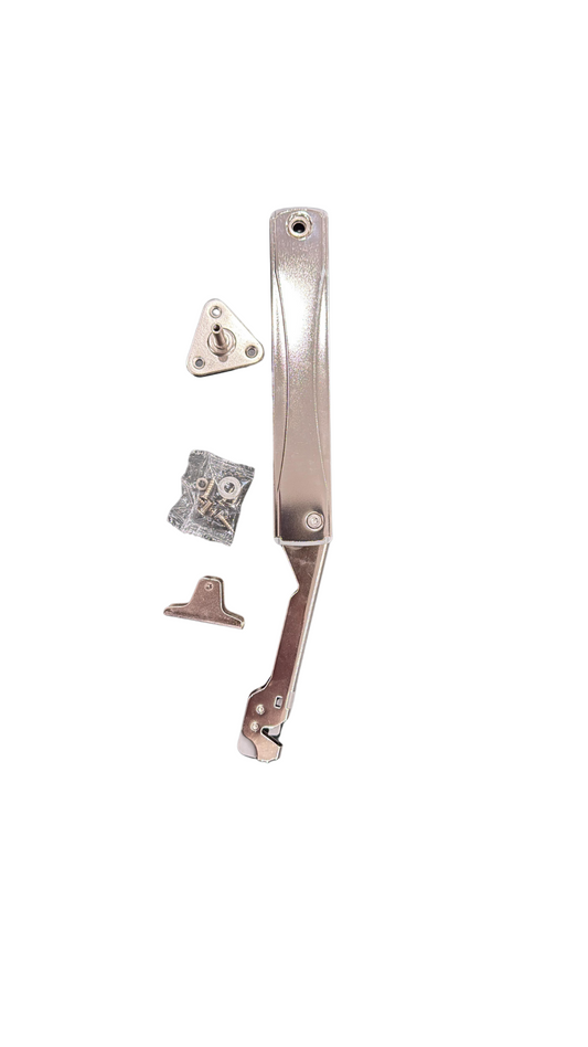 HK-XS lift kit stay for overhead cabinet doors, providing smooth soft-close lifting support for kitchen cabinets, wardrobes, and storage units