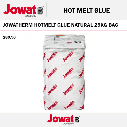 280.50 JOWATHERM HOTMELT GLUE NATURAL 25KG BAG